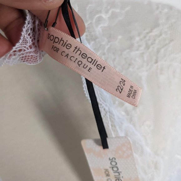 Lane Bryant Sophie Theallet for Cacique Lace Caftan | Plus Size Bridal Lingerie - Picture 10 of 11